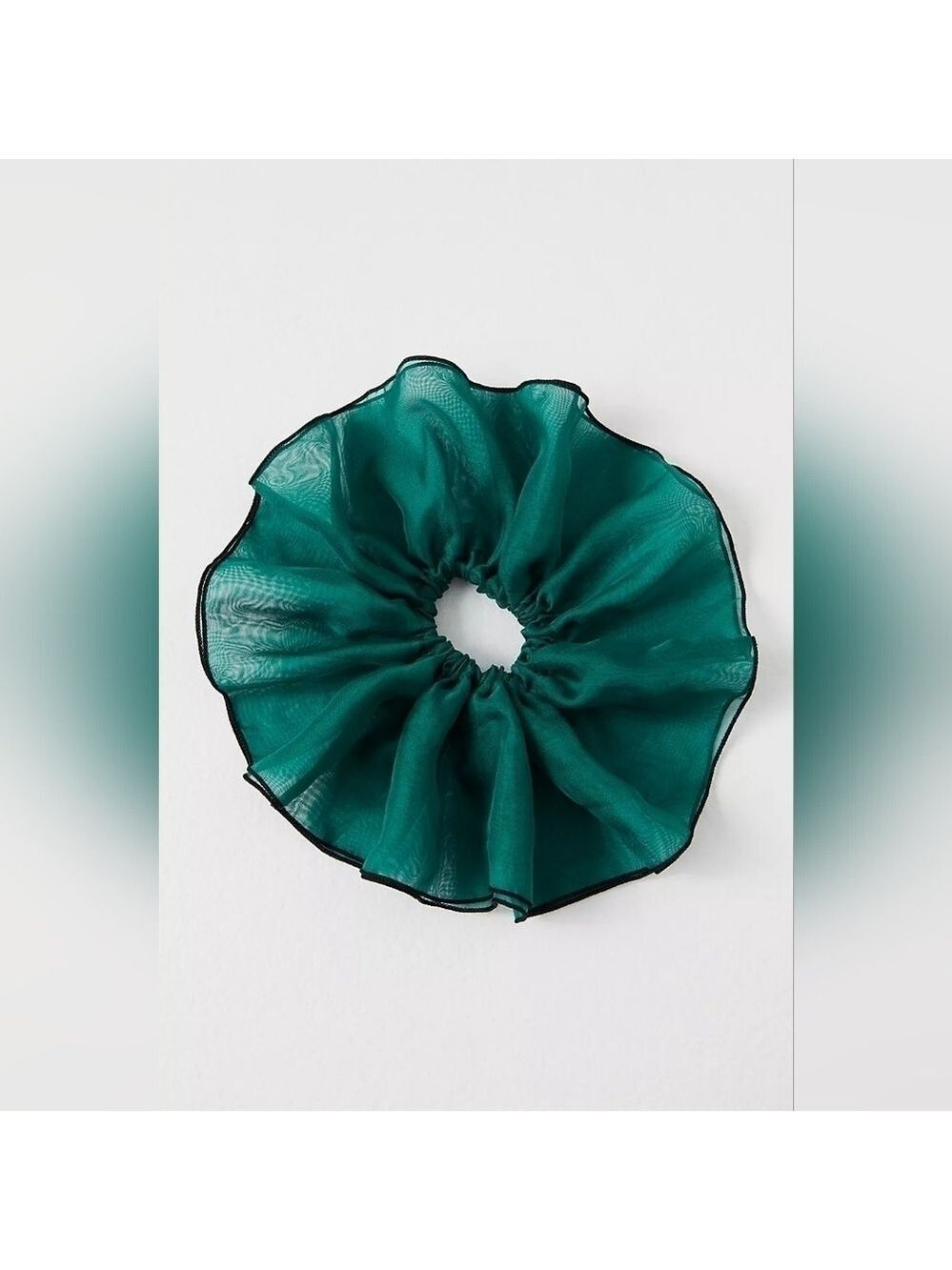 NWT Free People Green Dolly's Jumbo Scrunchie